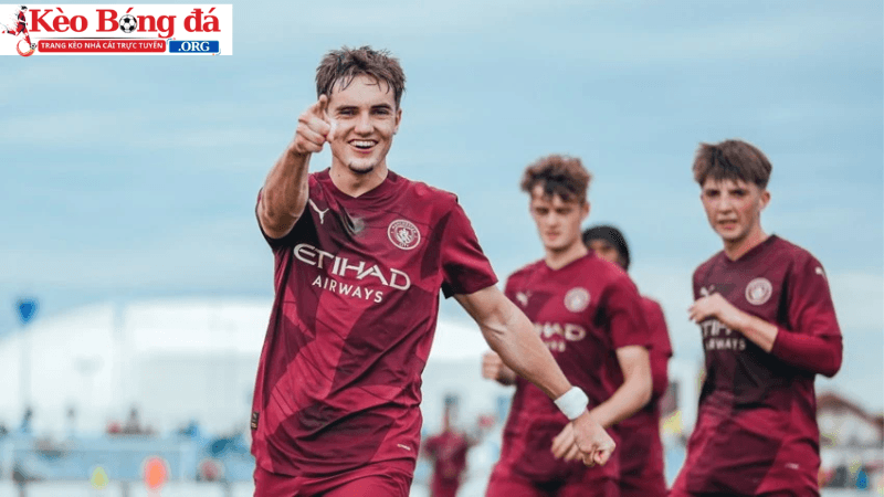 Man City U19 thắng đậm 4-0 trước Slovan Bratislava