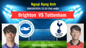 Nhận định soi kèo trận đấu Brighton vs Tottenham – Vòng 7 Ngoại Hạng Anh