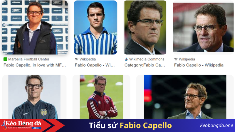 Sự nghiệp huấn luyện viên Fabio Capello (2)