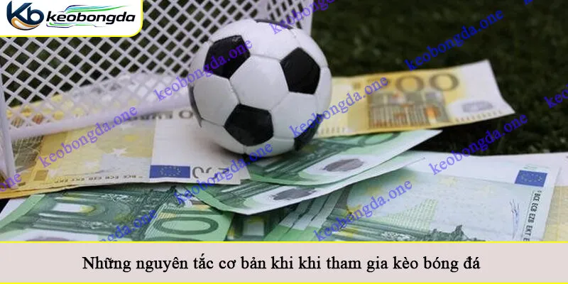 Những nguyên tắc cơ bản khi khi tham gia kèo bóng đá